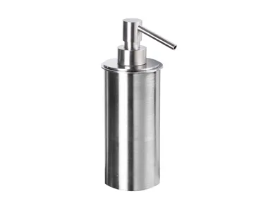 ABIN01D - Stainless steel Bathroom soap dispenser _ Fir Italia